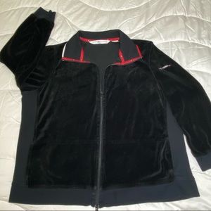Tommy Hilfiger Woman velour track jacket size 3x